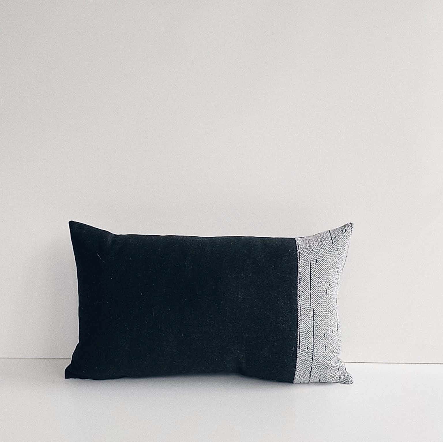 Siyah & Gri Yastık Serisi