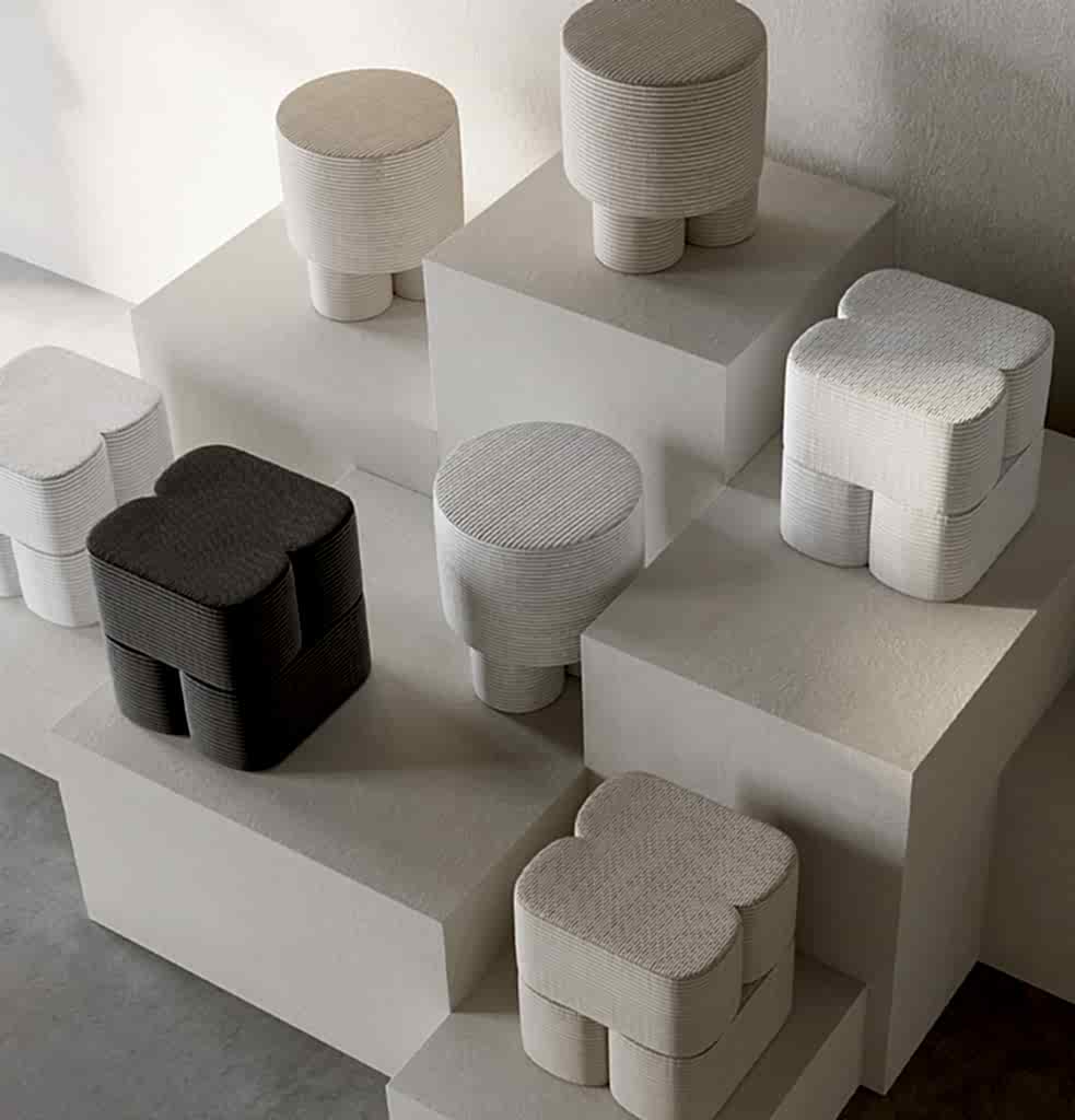 Boo Puf Fitilli Kadife