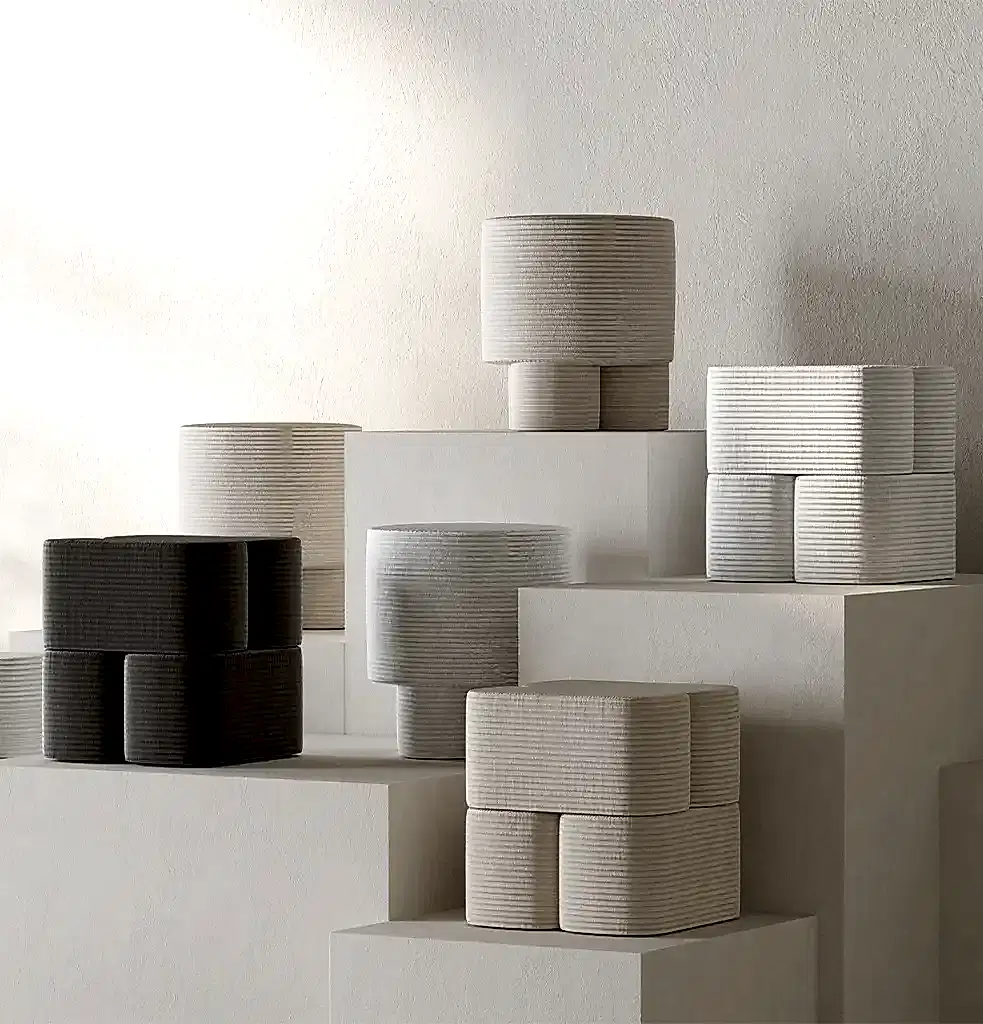 Ori Puf Fitilli Kadife