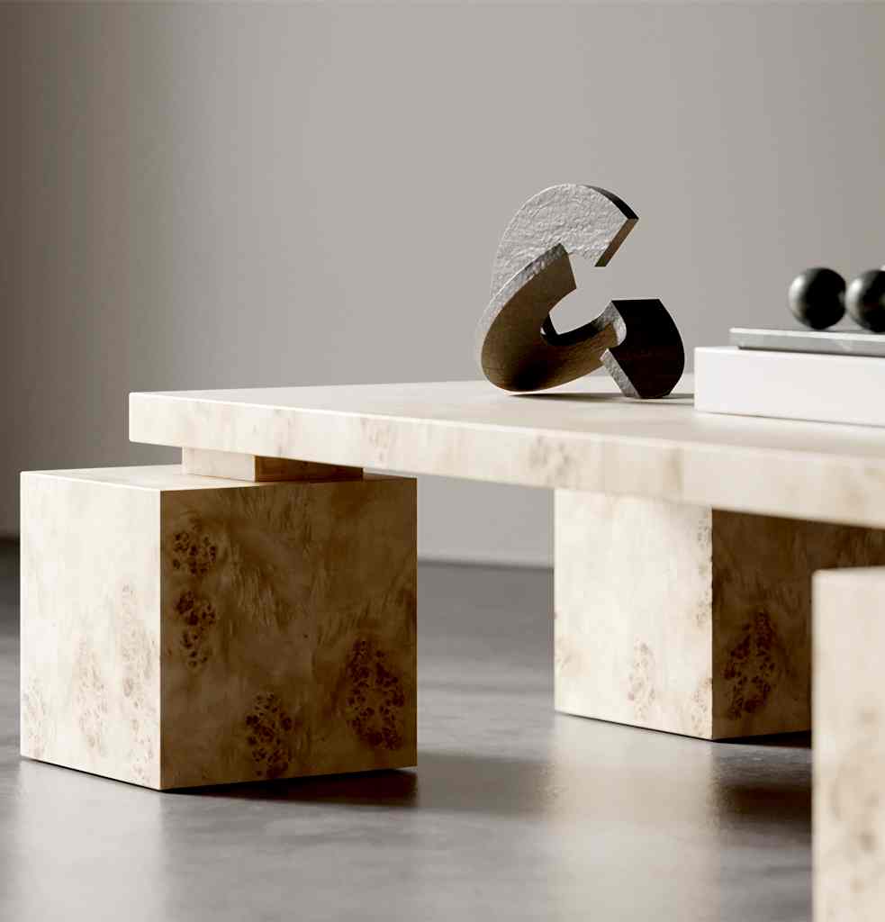 Asos Orta Sehpa Mazel Kaplama