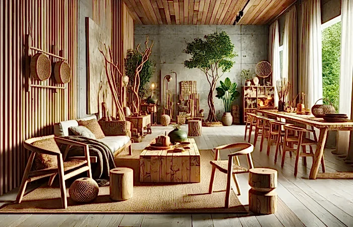 El Yapımı ve Sürdürülebilir Mobilya ile Modern Yaşam Alanları