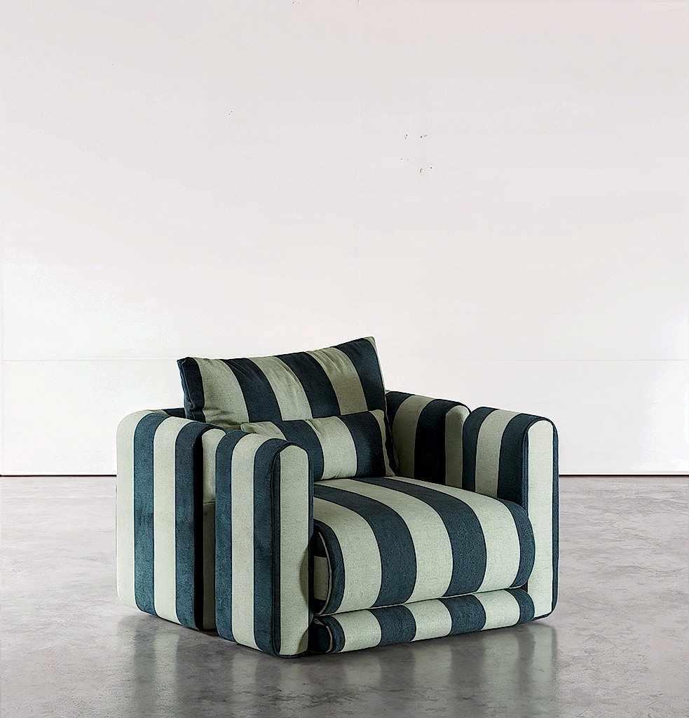 Kanz Yeşil Çizgili Berjer